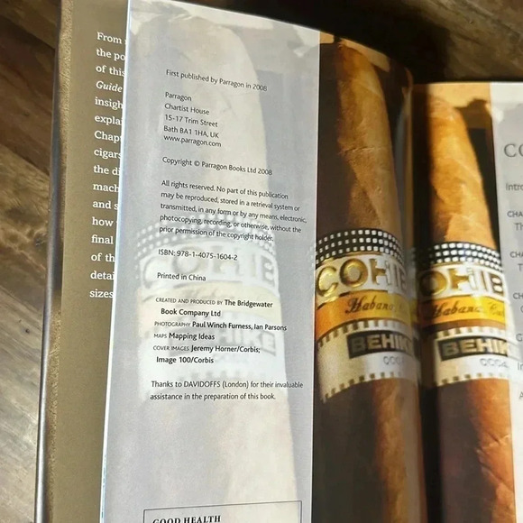 the complete guide to cigars finest cigars hardback book 176 pages 2008 publish - Picture 6 of 10